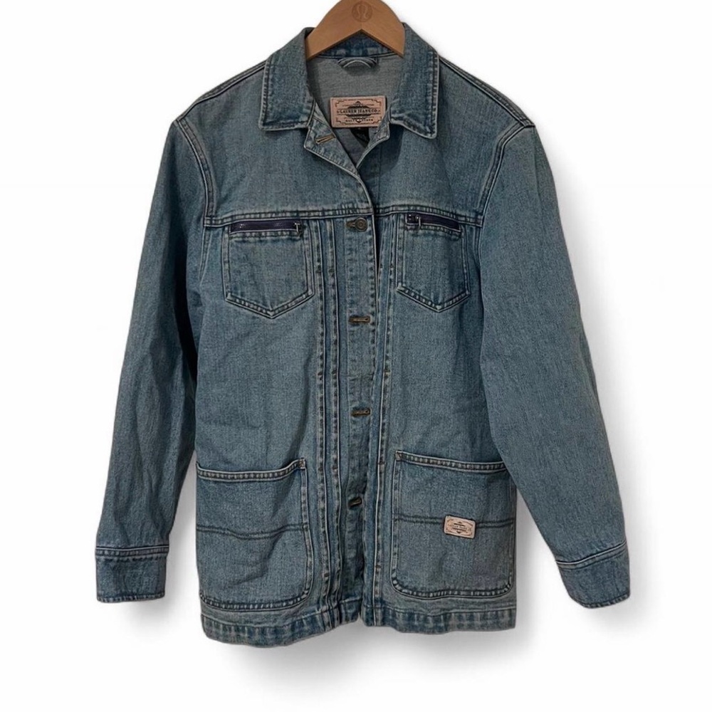Vintage Lauren Jeans Company Ralph Lauren  Denim Barn Coat SZ: S
